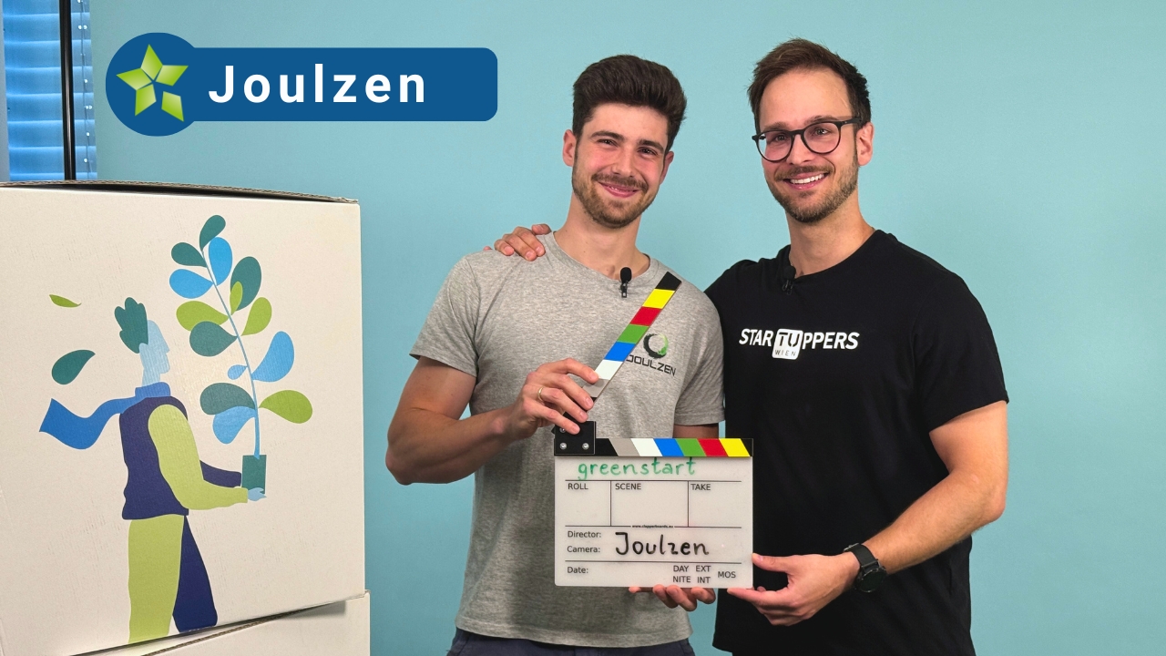<h3>Joulzen - heat happy.</h3>
<p>Joulzen transformiert alte Öltanks in hocheffiziente, aber leistbare Wärmespeicher. Während enorme Mengen an erneuerbarer Energie wegen überlasteter Netze abgeregelt und somit verloren gehen, werden im Zuge des European Green Deals Millionen von Öltanks kostenpflichtig entsorgt. Das ist weggeworfenes Speicherpotenzial! Gemäß dem Motto „Wiederverwenden statt verschwenden“ setzt das System von Joulzen an verschiedenen Stellen an. – <a href="https://greenstart.at/projekt/joulzen/" target="_blank">Zur Detailseite</a></p>
<div class="voting"><a href="https://youtu.be/lkAmgd2v7kg " class="voting-video" data-fancybox>Video</a><span class="voting-text">Wählen</span></div>